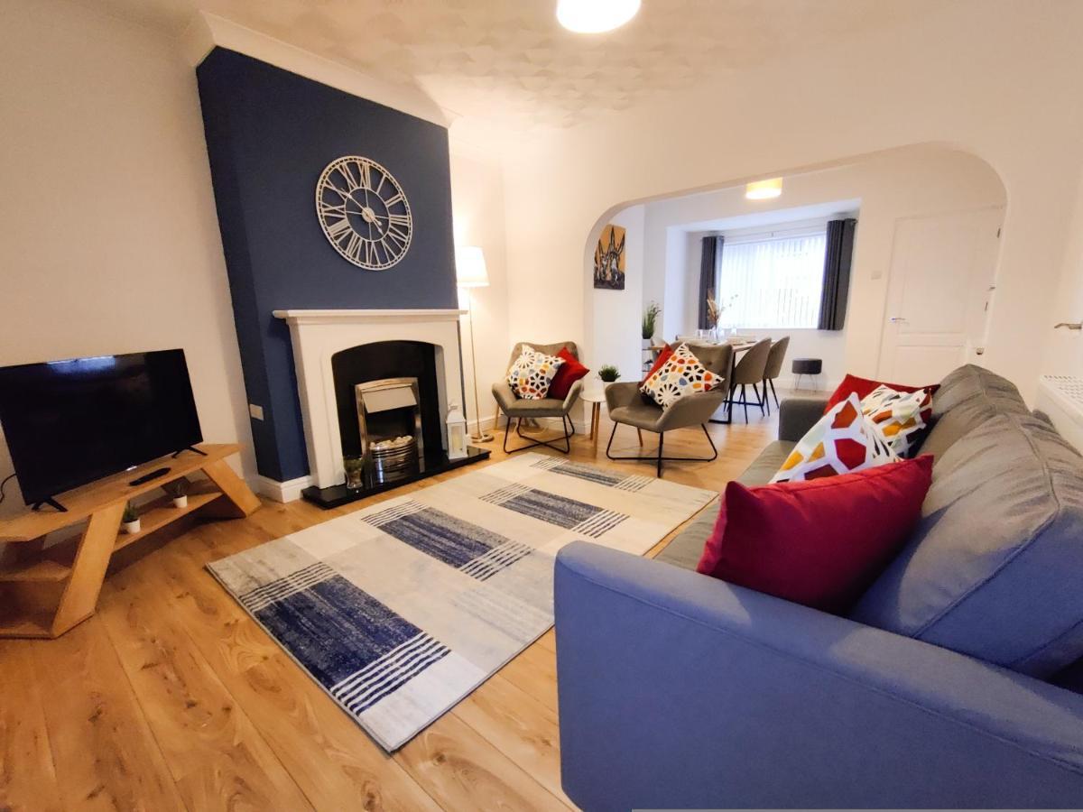 3Br-St Johns Hse-Free Parking-Workers-Kitchen-Wifi-Dog Friendly Leilighet Doncaster Eksteriør bilde