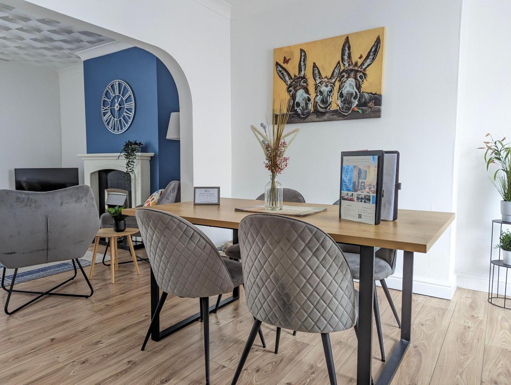 3Br-St Johns Hse-Free Parking-Workers-Kitchen-Wifi-Dog Friendly Leilighet Doncaster Eksteriør bilde